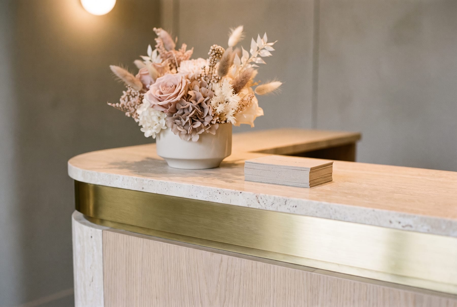The reception at Door Twenty One Aesthetics